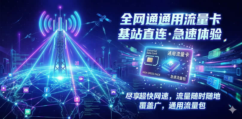 无限流量卡示意图